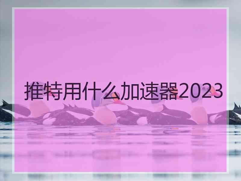 推特用什么加速器2023 推特用什么加速器2023