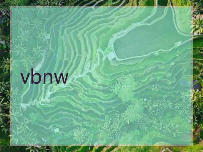 vbnw vbnw