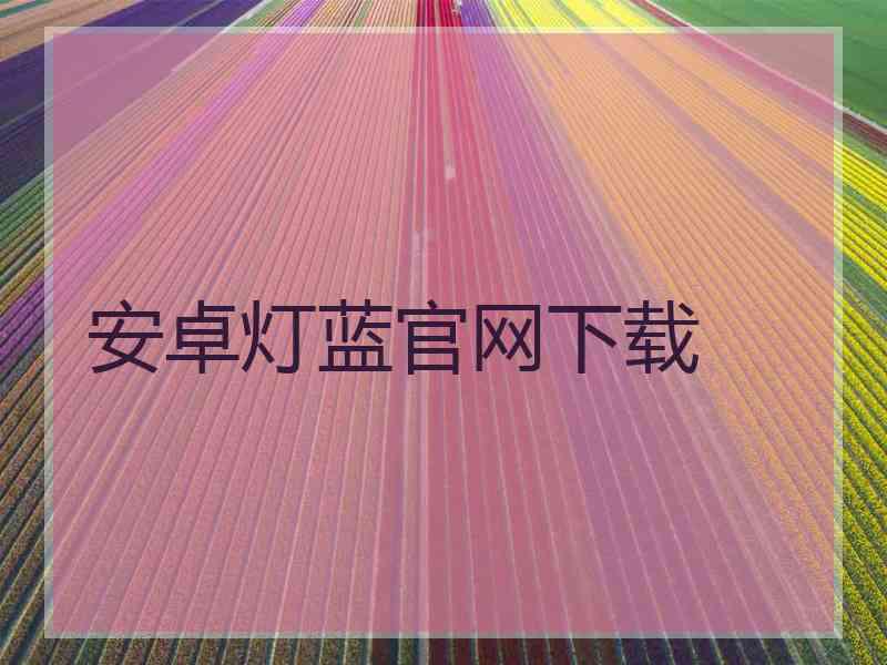安卓灯蓝官网下载