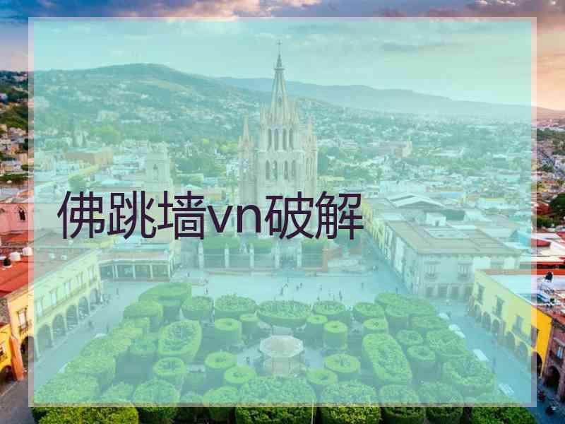 佛跳墙vn破解