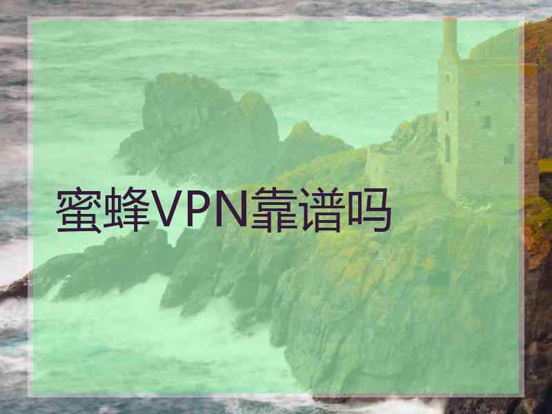 蜜蜂VPN靠谱吗