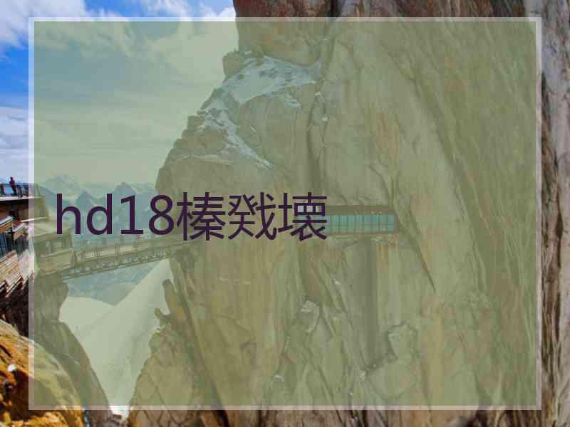 hd18榛戣壊