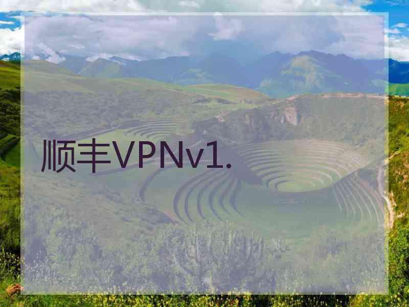 顺丰VPNv1.