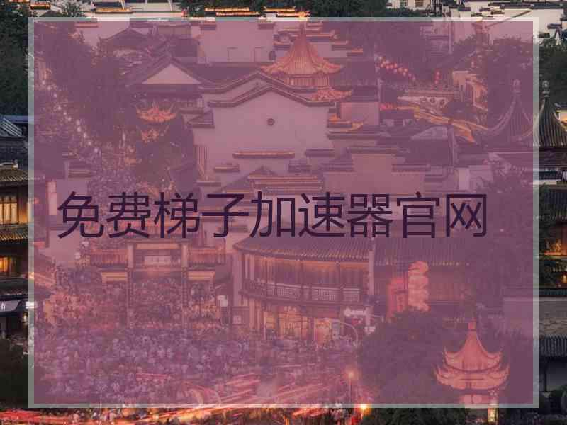 免费梯子加速器官网