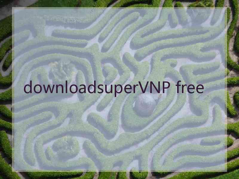 downloadsuperVNP free