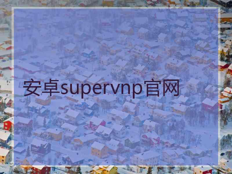 安卓supervnp官网