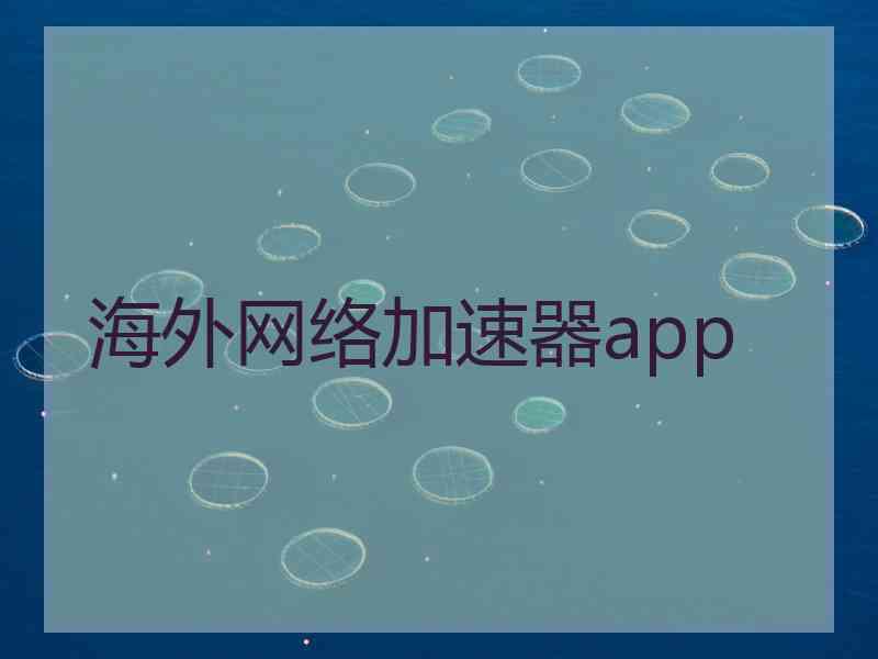海外网络加速器app