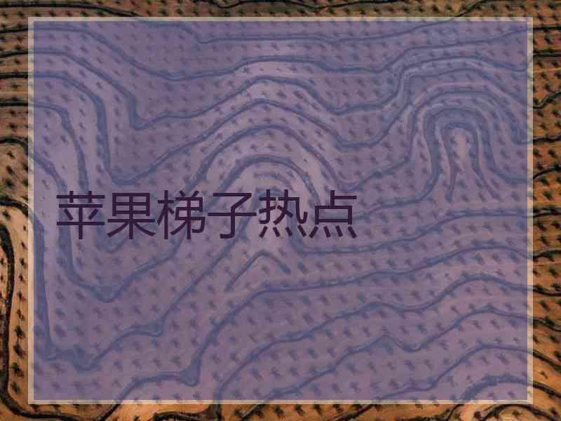苹果梯子热点