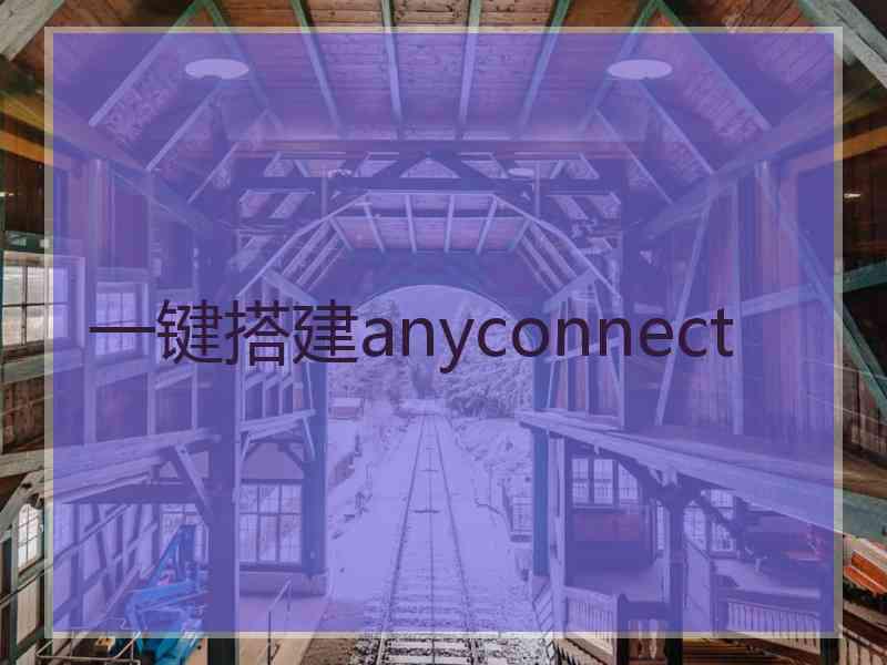 一键搭建anyconnect