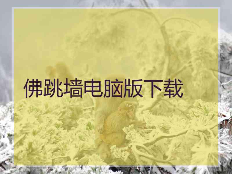 佛跳墙电脑版下载
