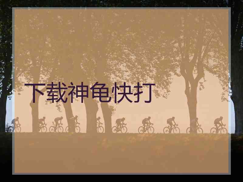 下载神龟快打