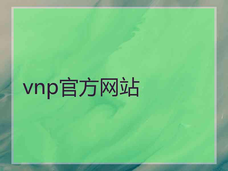 vnp官方网站