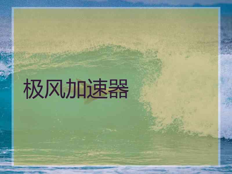 极风加速器
