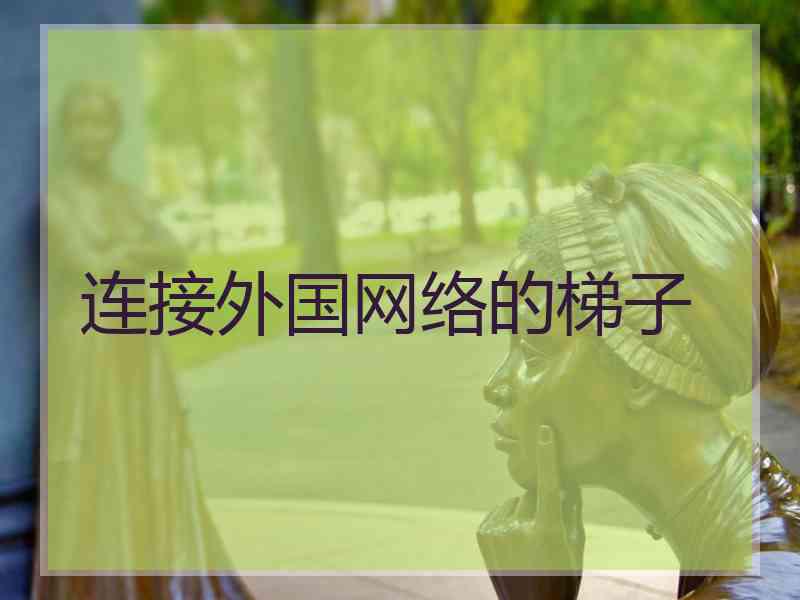 连接外国网络的梯子