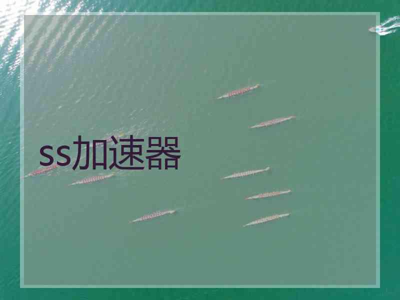 ss加速器