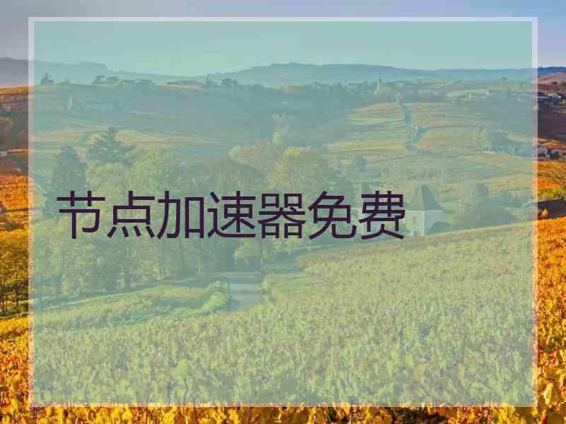 节点加速器免费