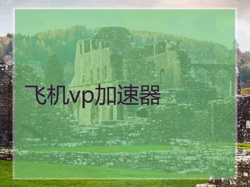 飞机vp加速器