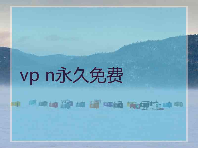 vp n永久免费