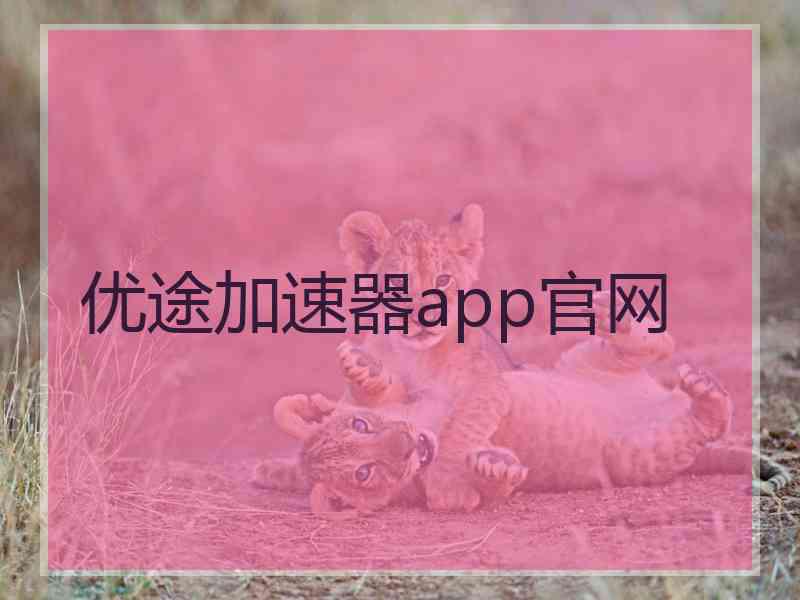 优途加速器app官网