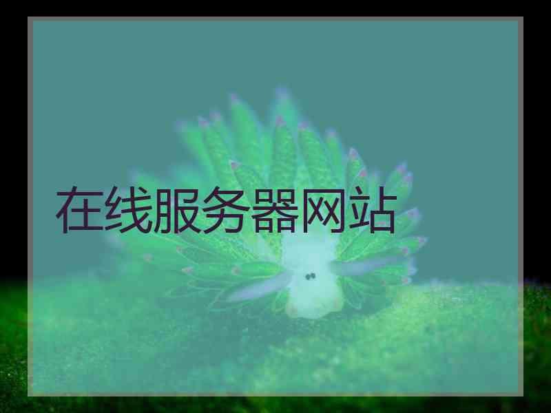 在线服务器网站