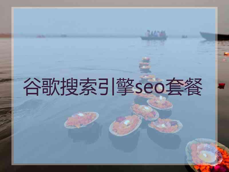 谷歌搜索引擎seo套餐
