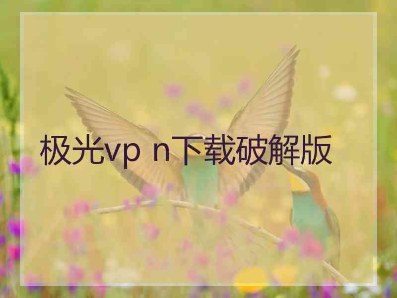 极光vp n下载破解版