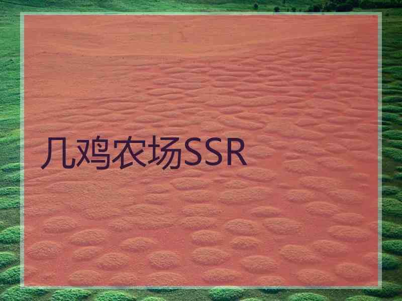 几鸡农场SSR
