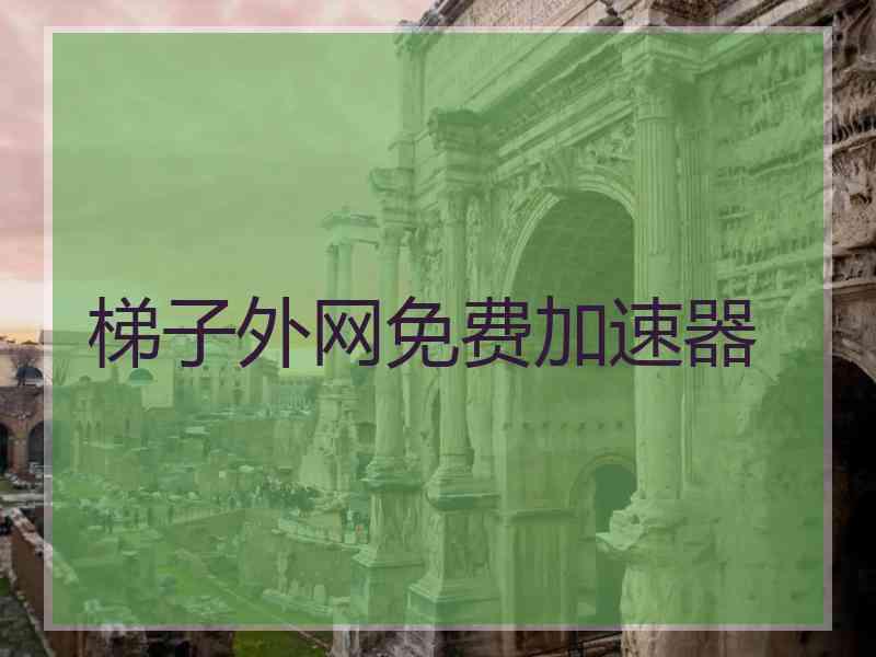 梯子外网免费加速器