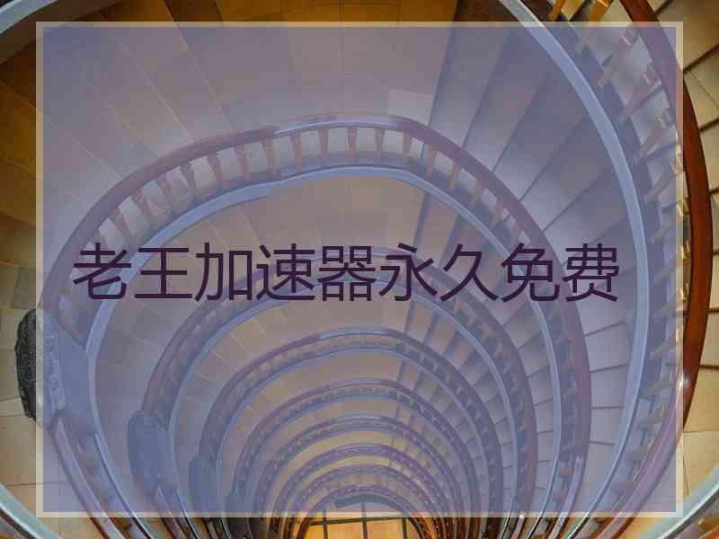 老王加速器永久免费