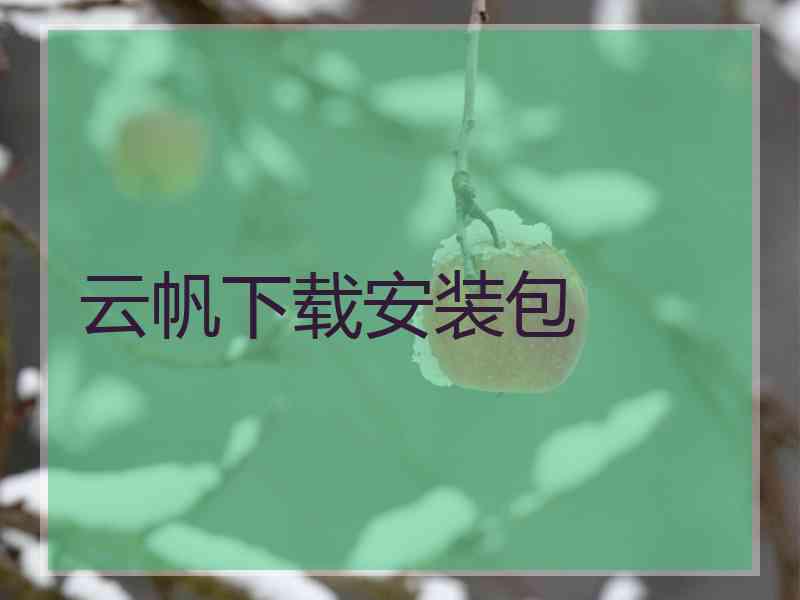 云帆下载安装包