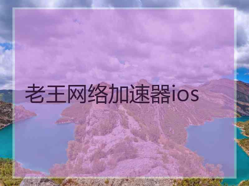 老王网络加速器ios