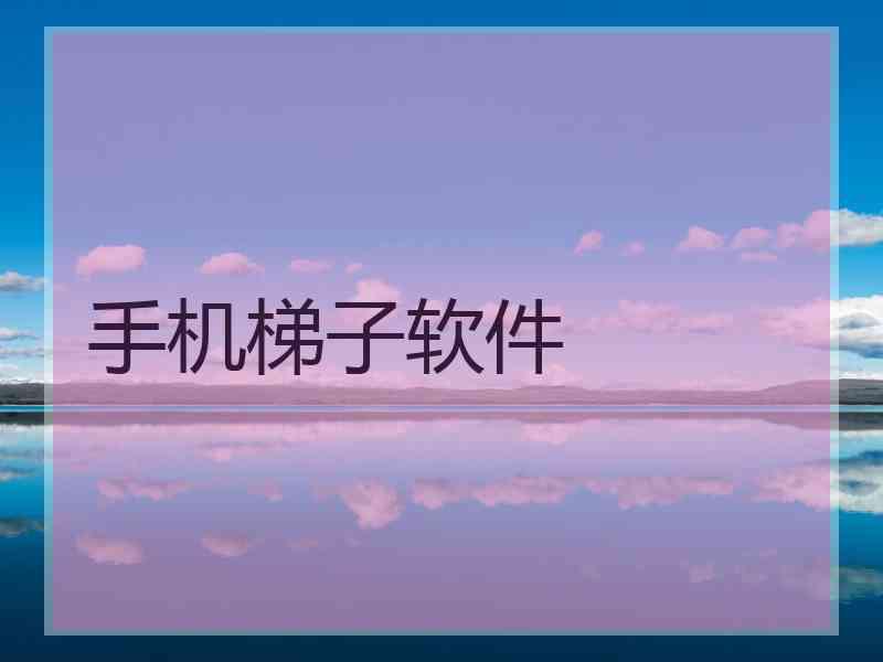 手机梯子软件
