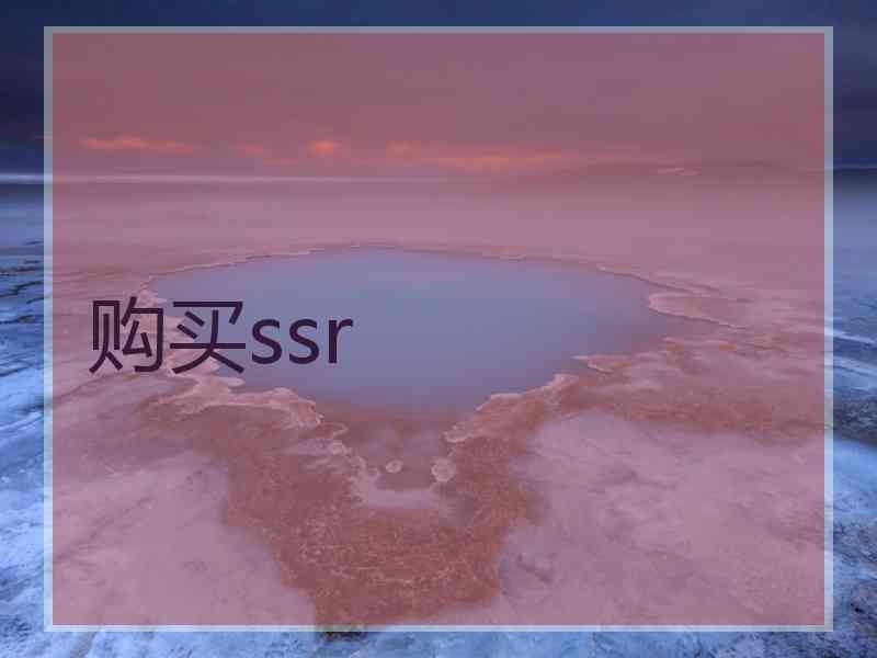 购买ssr
