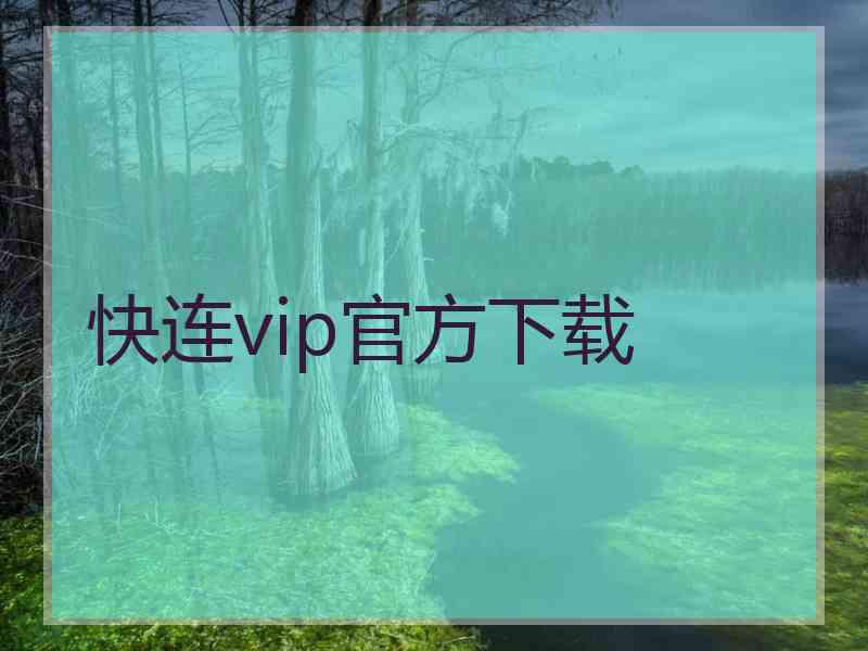 快连vip官方下载