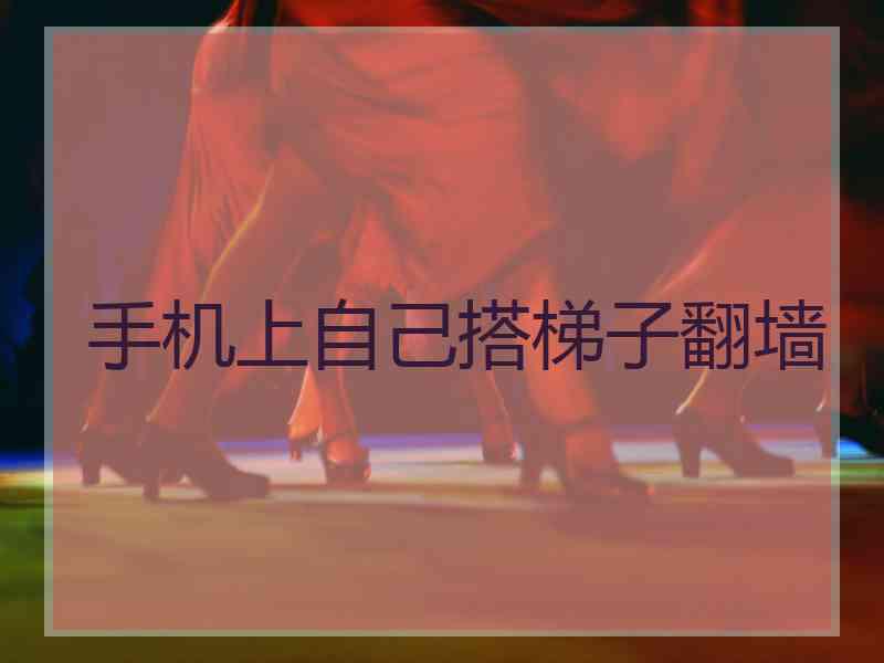 手机上自己搭梯子翻墙