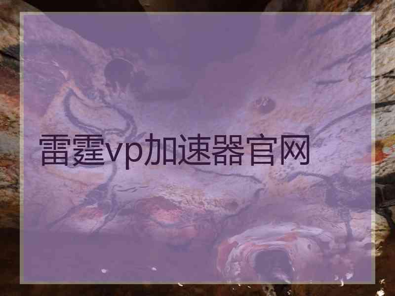 雷霆vp加速器官网