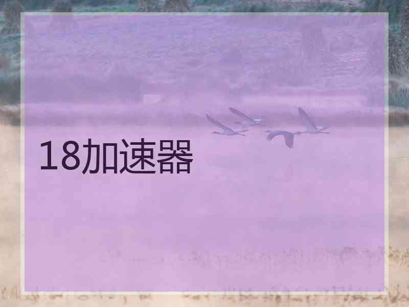 18加速器