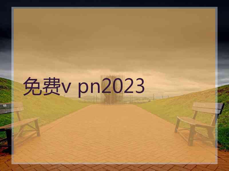 免费v pn2023