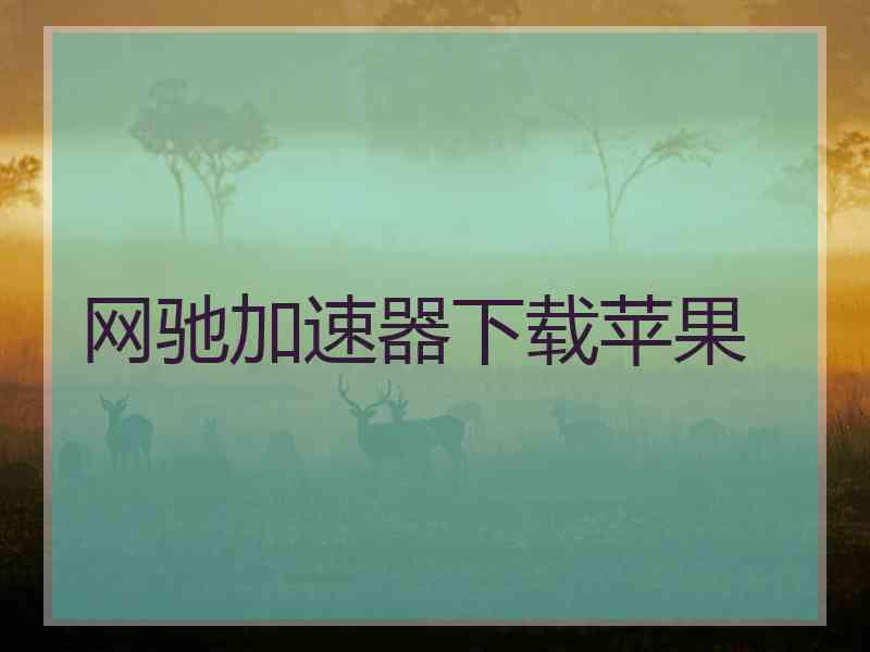网驰加速器下载苹果
