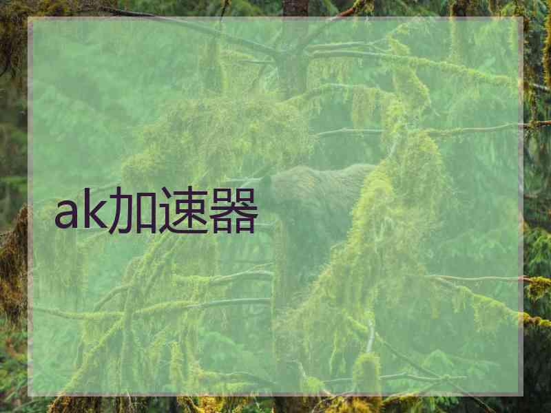 ak加速器
