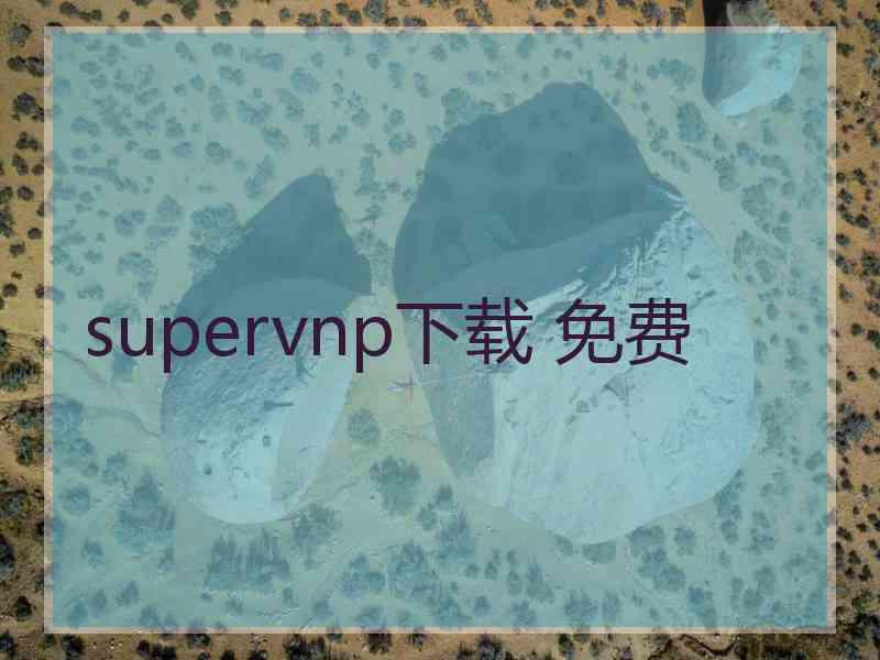 supervnp下载 免费