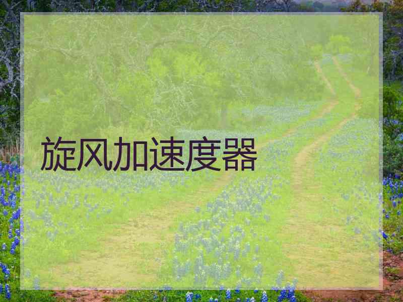 旋风加速度器