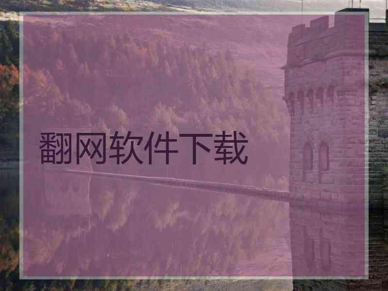 翻网软件下载