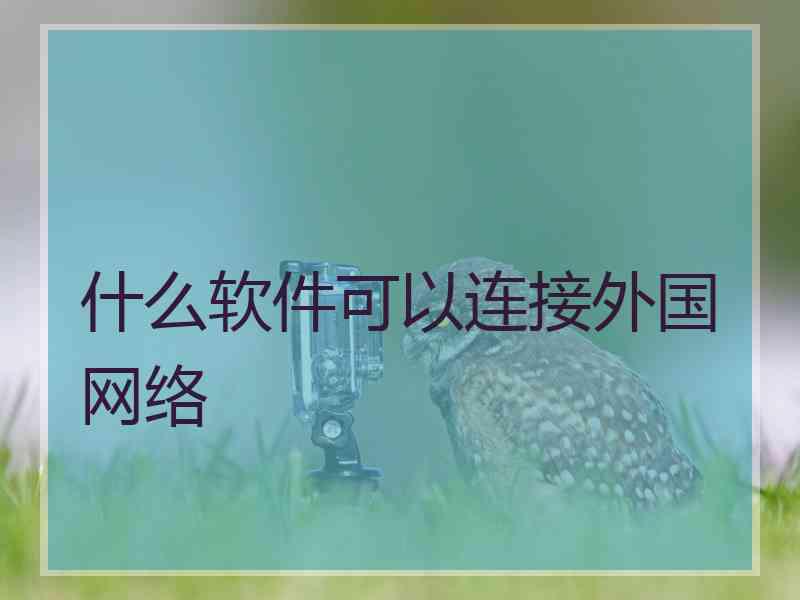 什么软件可以连接外国网络