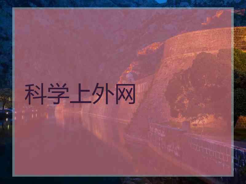 科学上外网