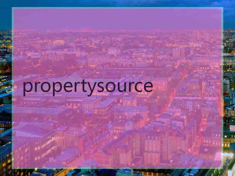 propertysource