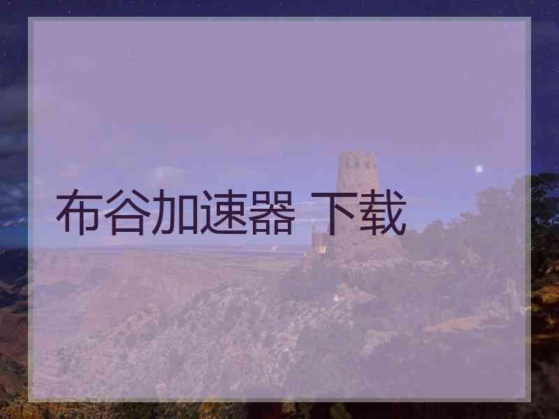 布谷加速器 下载