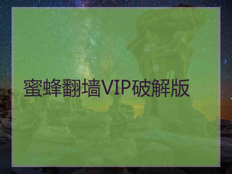 蜜蜂翻墙VIP破解版