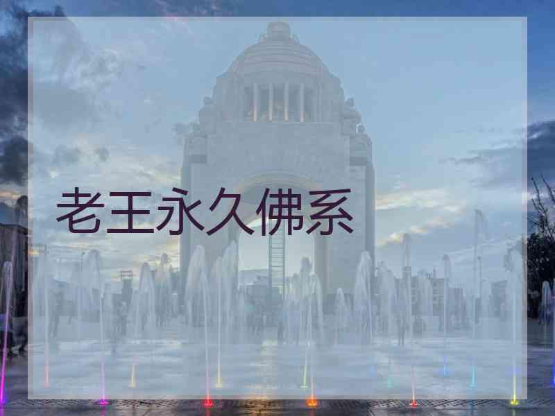 老王永久佛系