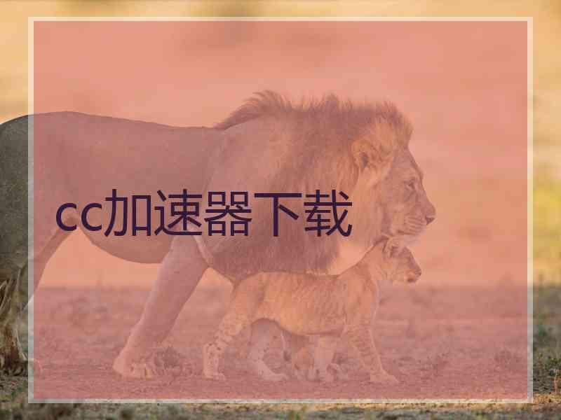 cc加速器下载